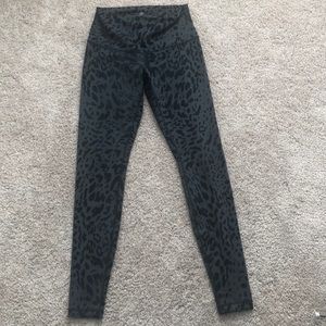 Leopard Print Lululemon Wunder Under Pant